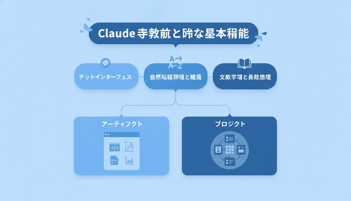 Claudeの特徴と主な基本機能