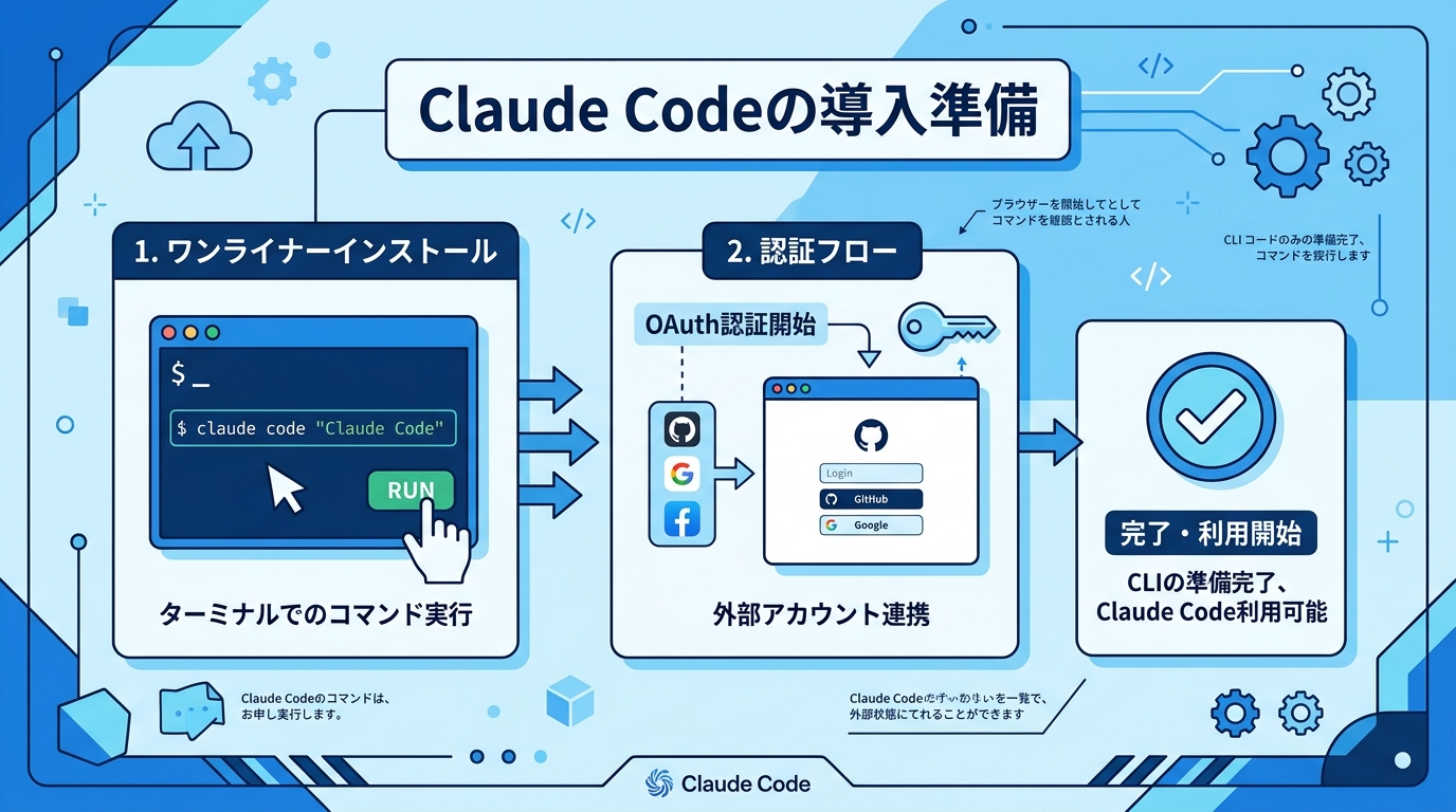 Claude Codeの導入準備