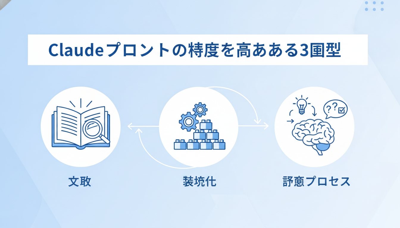 Claudeプロンプトの精度を高める3原則