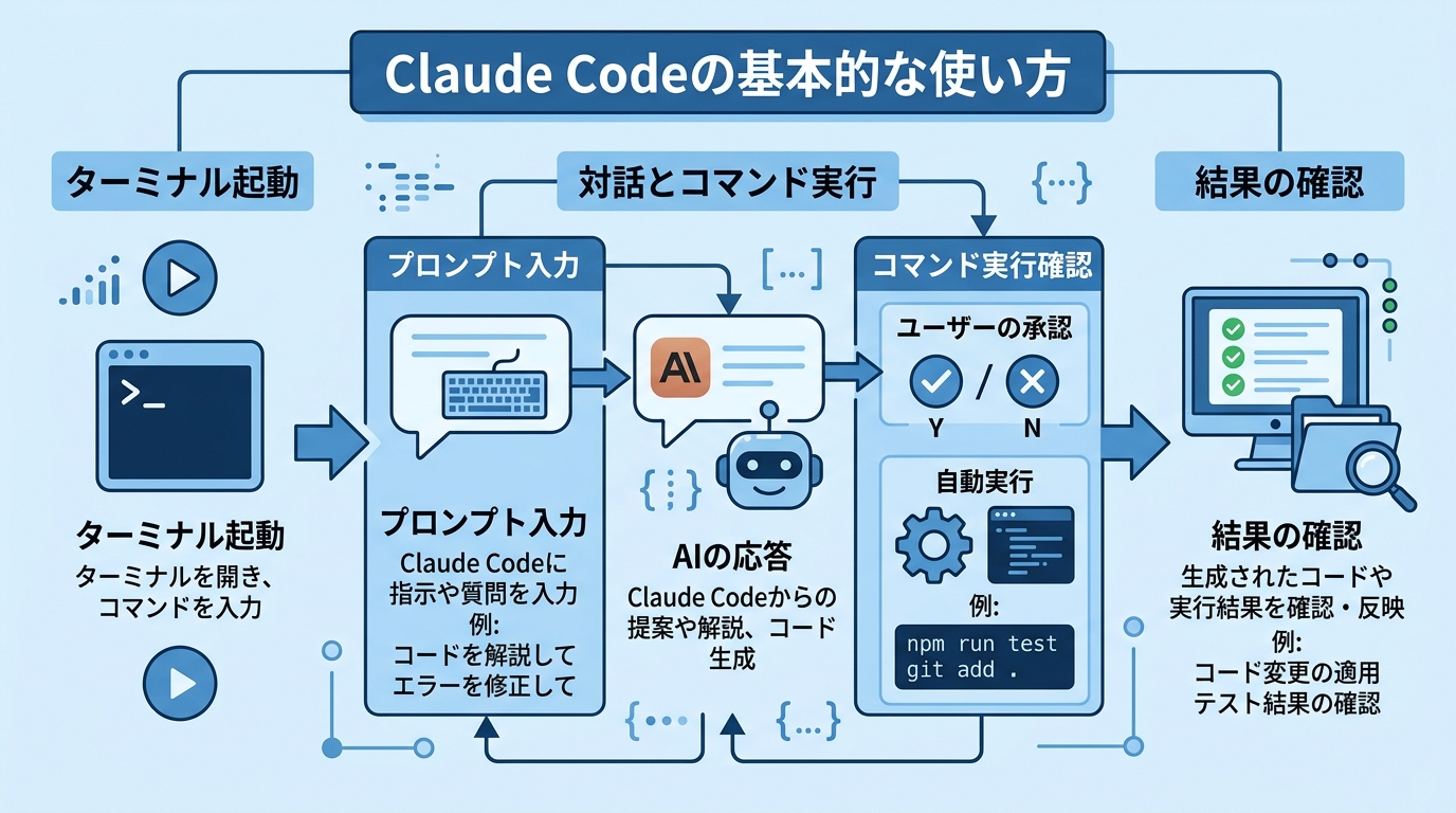 Claude Codeの基本的な使い方