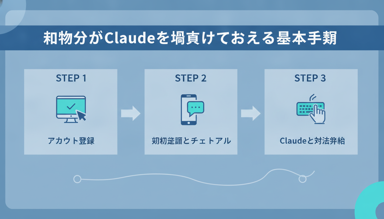 初心者がClaudeを導入して始める基本手順