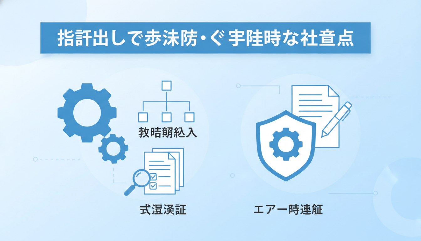 指示出しで失敗を防ぐ実践的な注意点