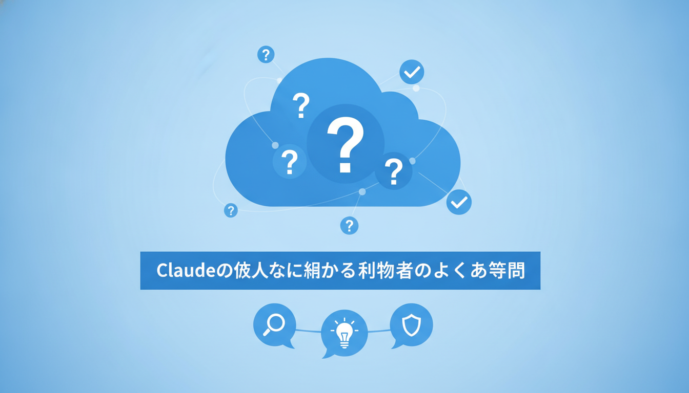 Claudeの使い方に関する初心者のよくある質問