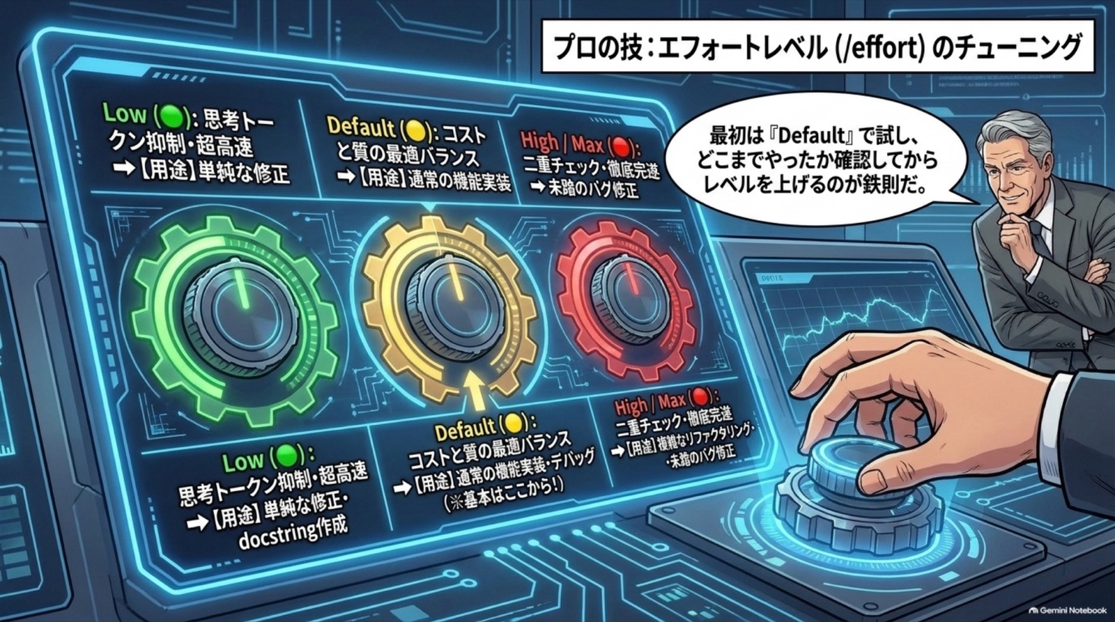 テストの作成と実行 ビジネス漫画 8/12