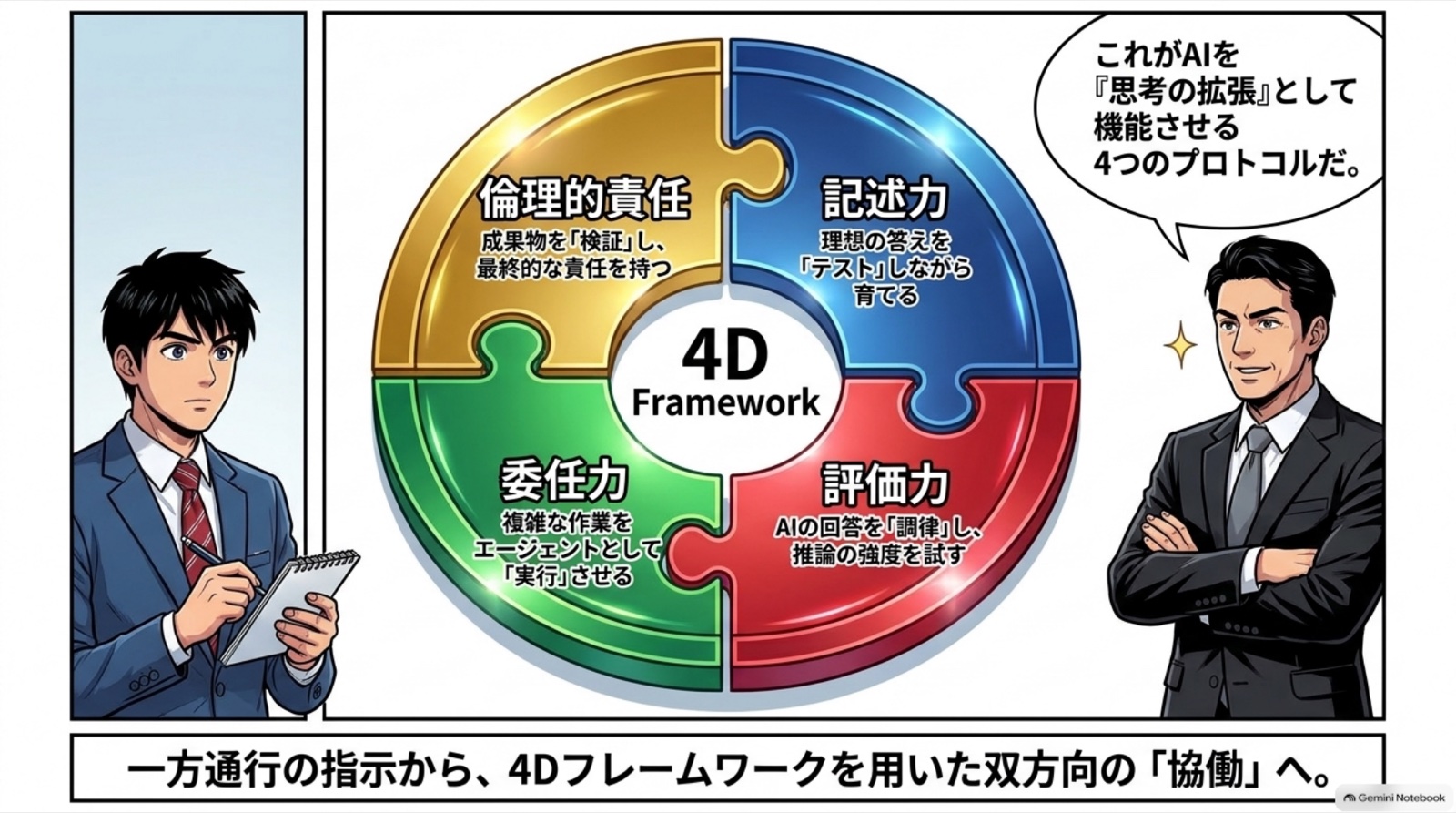 テストと実行（4Dフレームワーク実践） ビジネス漫画 4/13