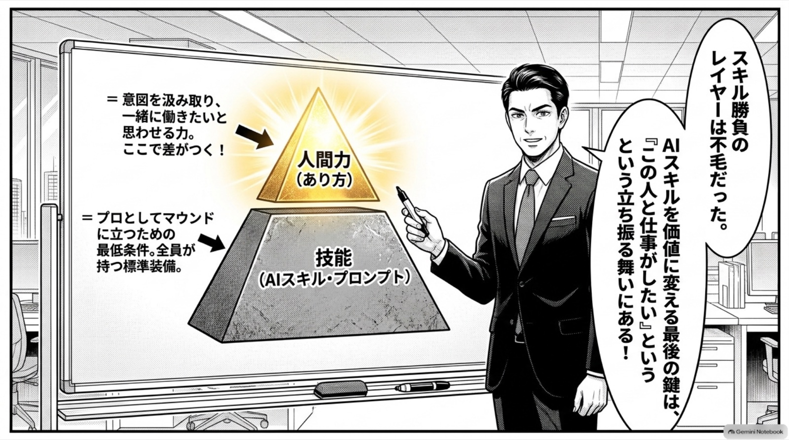仕事を獲得するための人材力（選ばれ力） ビジネス漫画 4/15