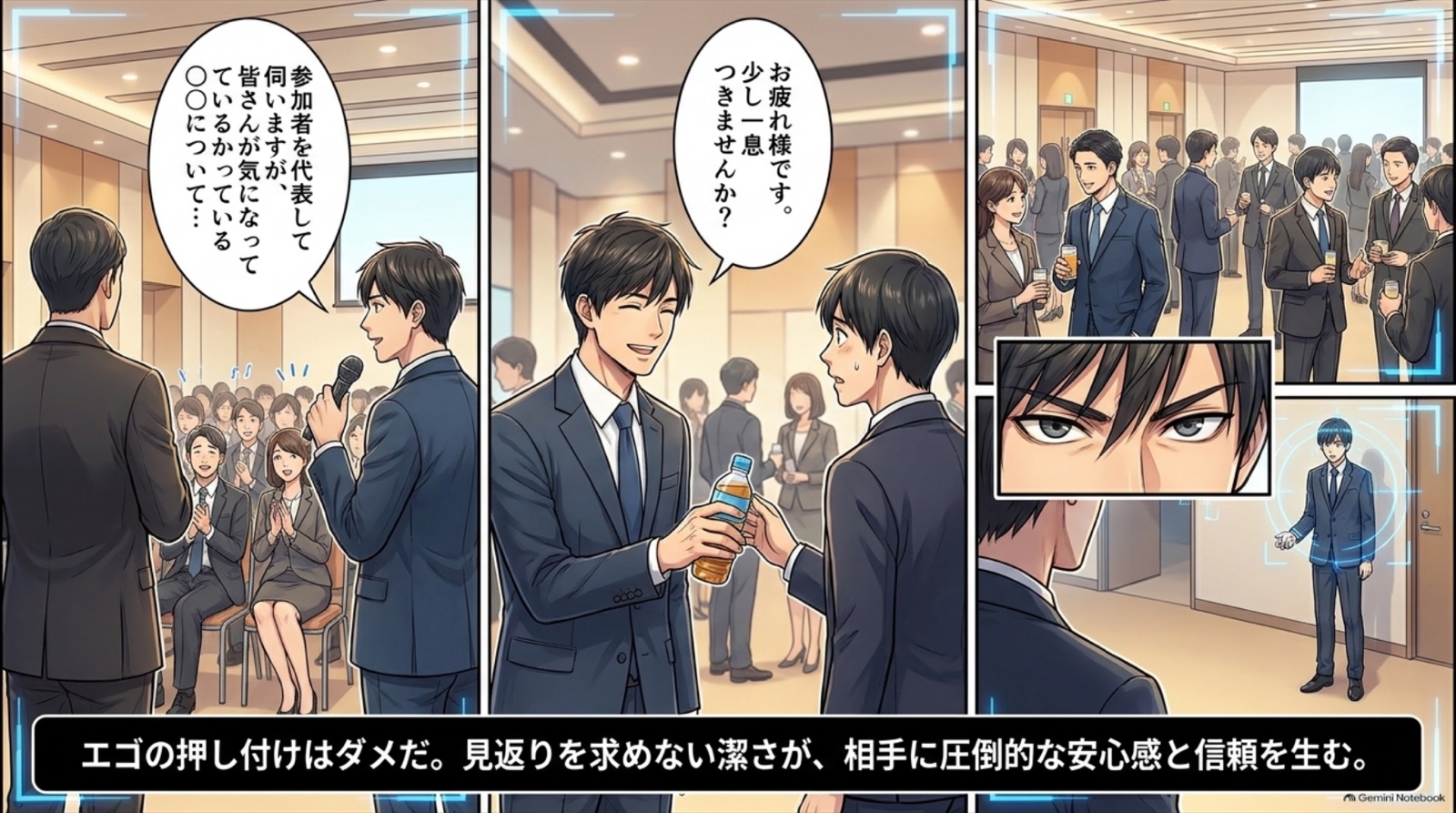 仕事を獲得するための人材力（選ばれ力） ビジネス漫画 9/15