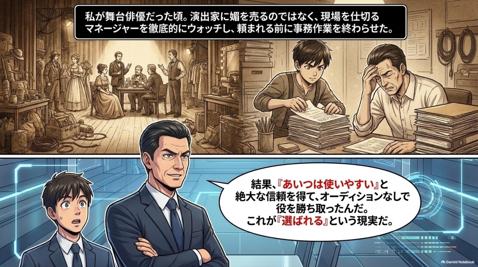 仕事を獲得するための人材力（選ばれ力） ビジネス漫画 11/15