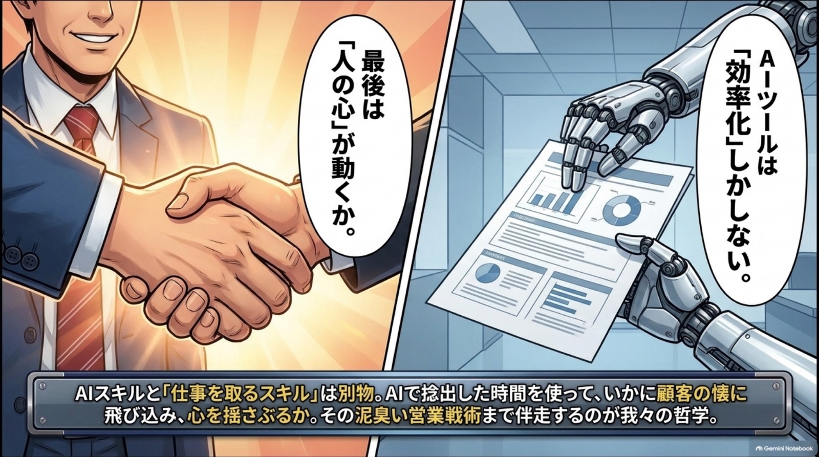 中小企業向けAI業務効率化の提案 ビジネス漫画 12/15