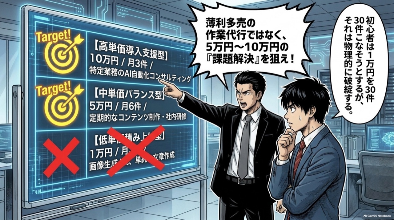 仕事を獲得するまでのワークフロー ビジネス漫画 5/15