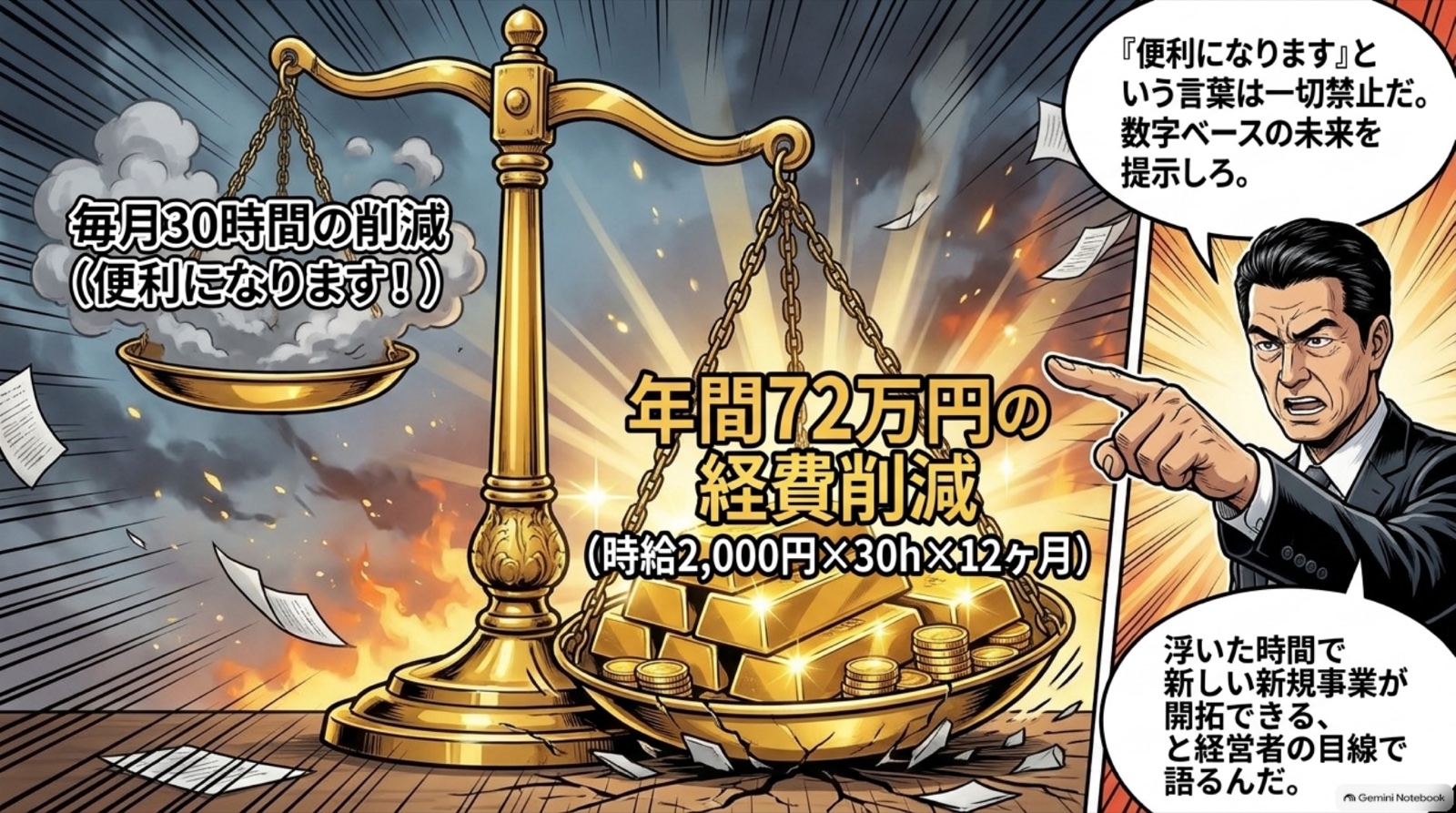 仕事を獲得するまでのワークフロー ビジネス漫画 12/15
