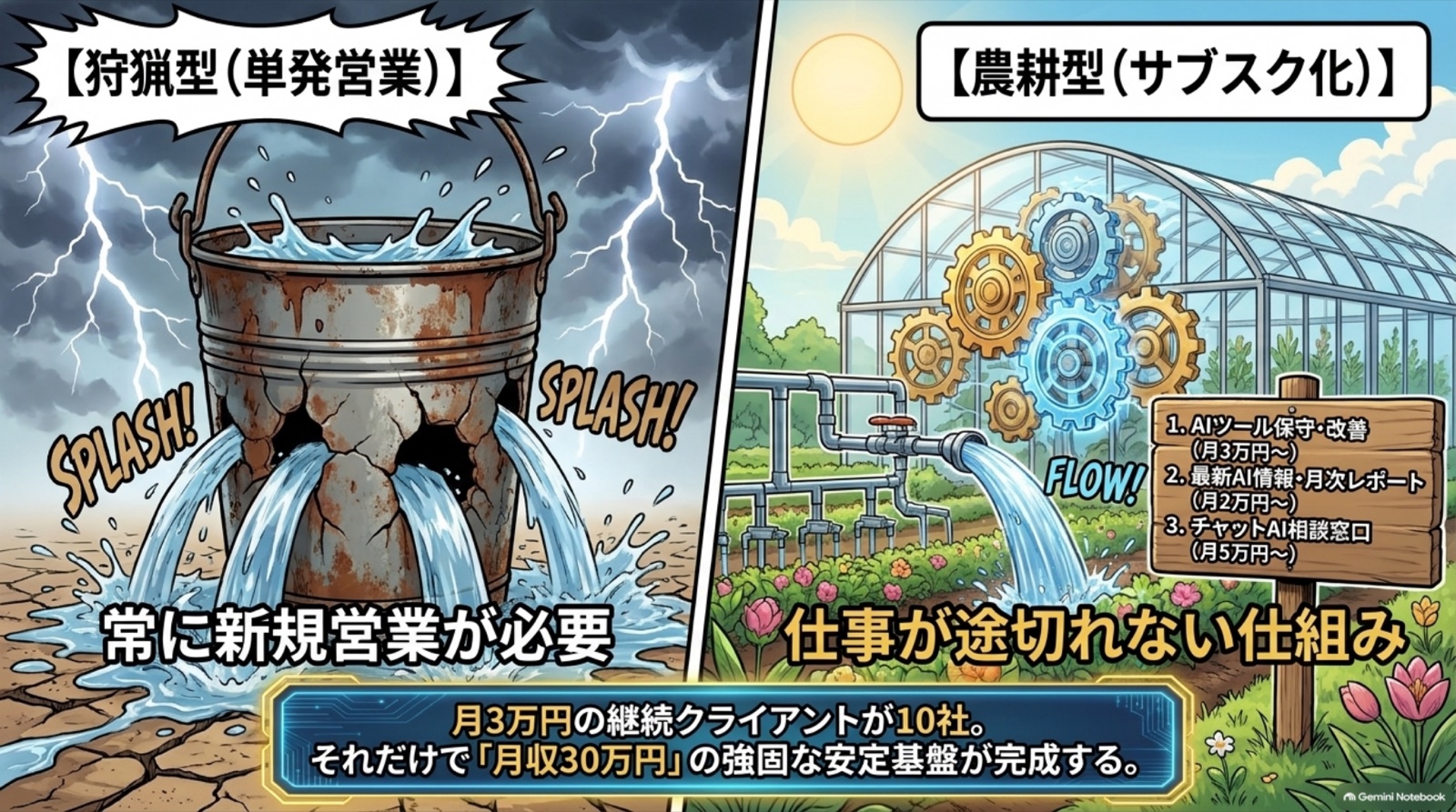 仕事を獲得するまでのワークフロー ビジネス漫画 13/15
