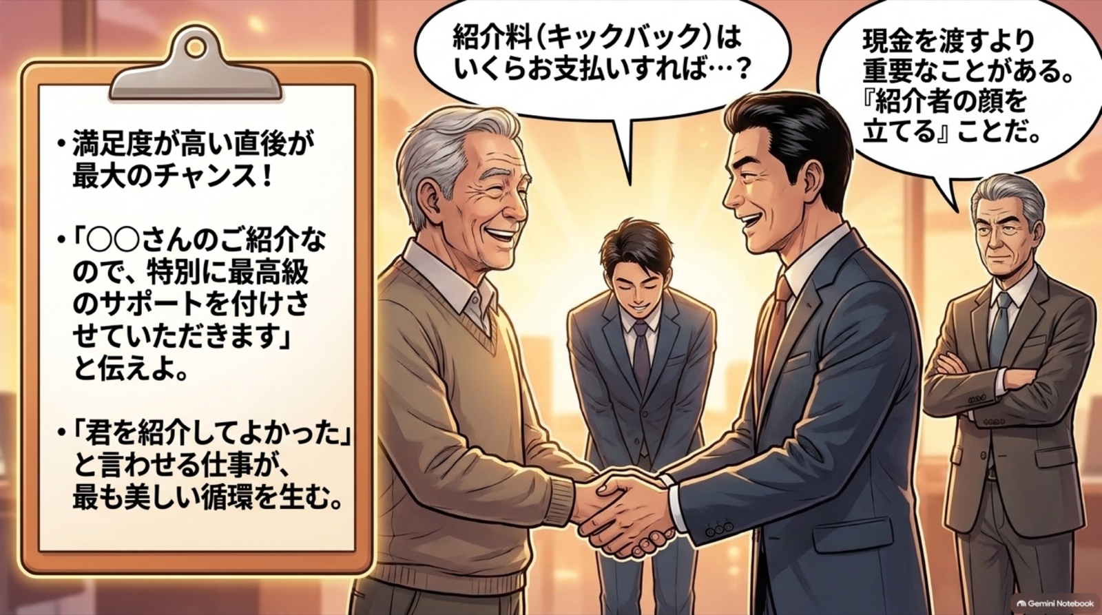 仕事を獲得するまでのワークフロー ビジネス漫画 14/15