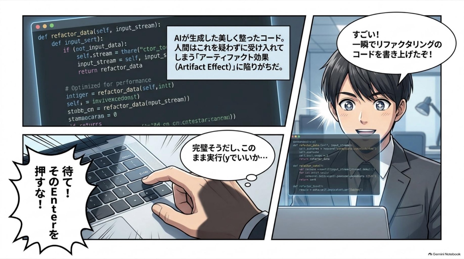 ビジネス漫画 コマ2