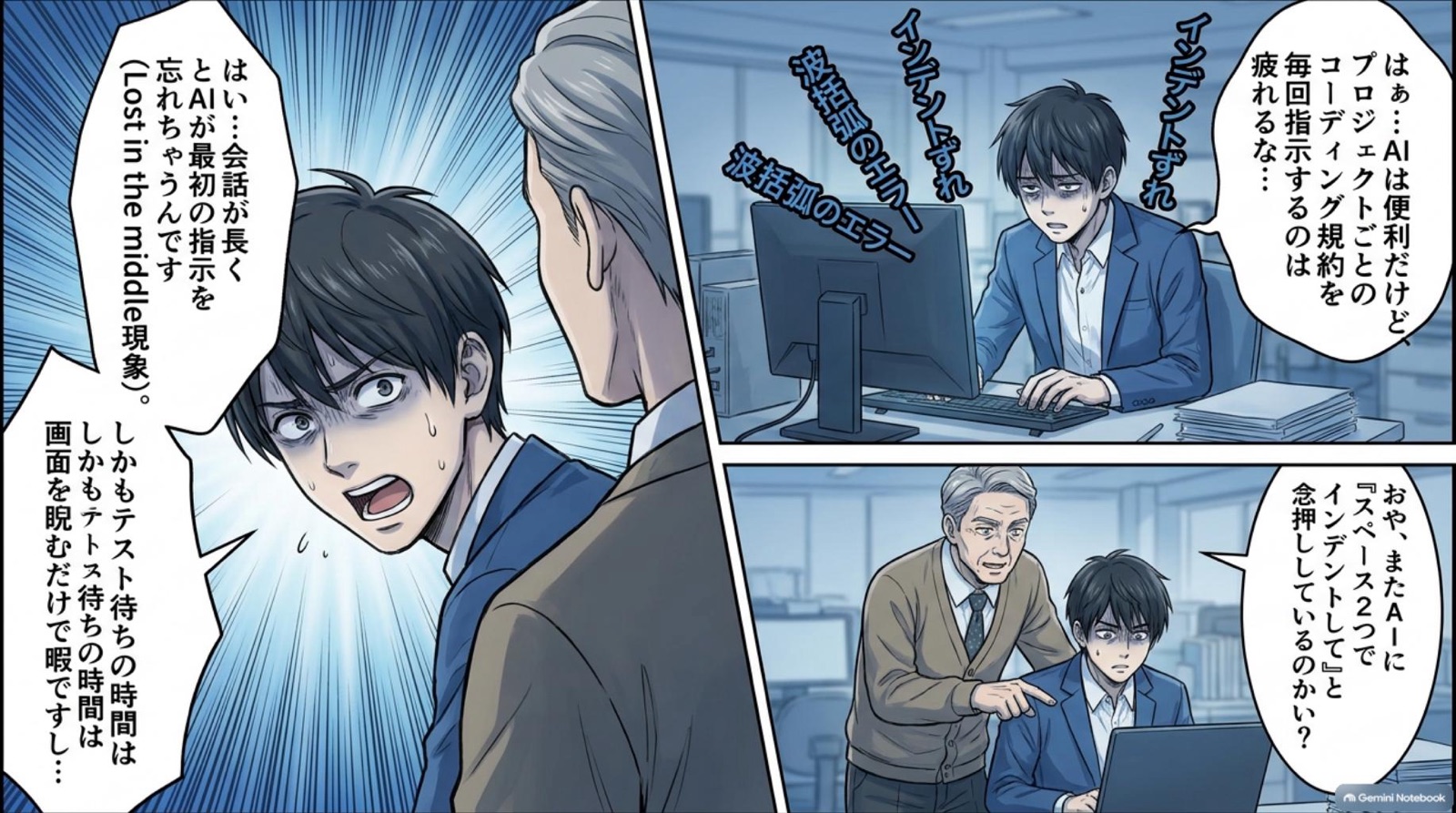 ビジネス漫画 コマ2