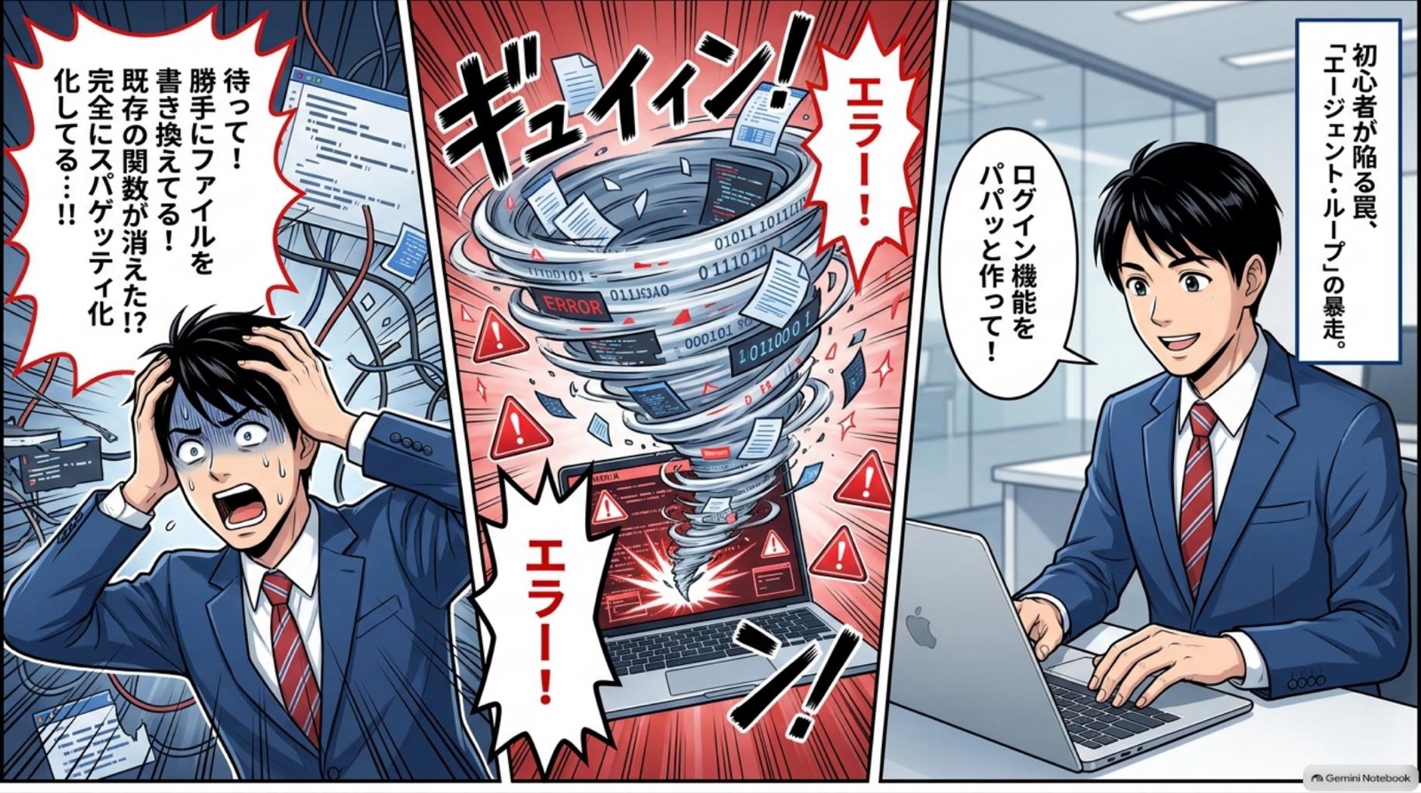 ビジネス漫画 コマ2