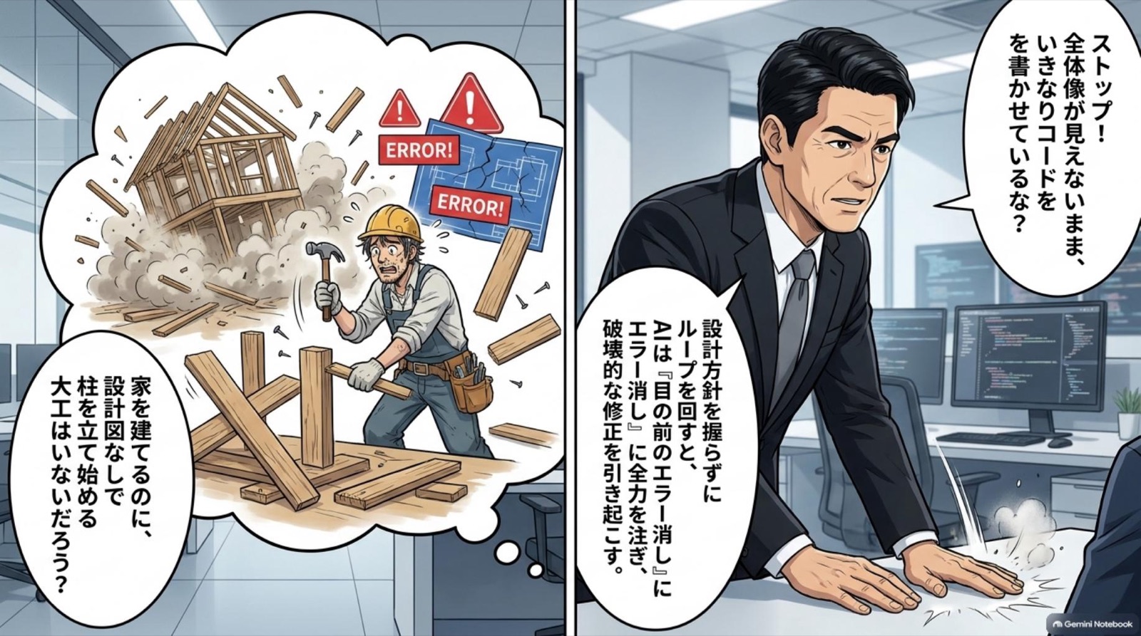 ビジネス漫画 コマ3