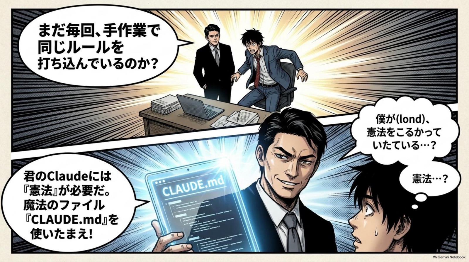 ビジネス漫画 コマ3