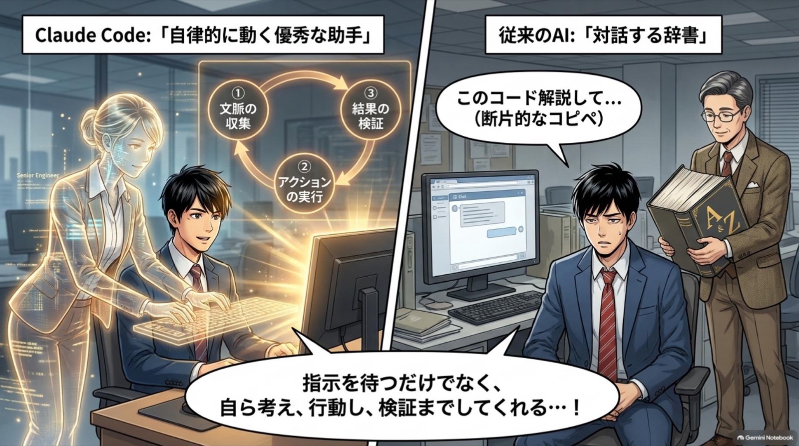 ビジネス漫画 コマ3