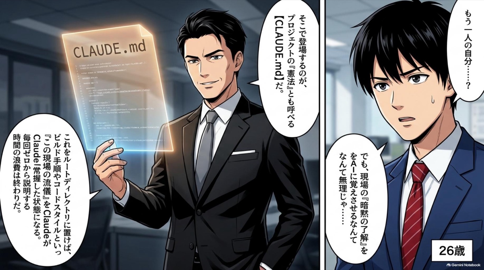 ビジネス漫画 コマ3