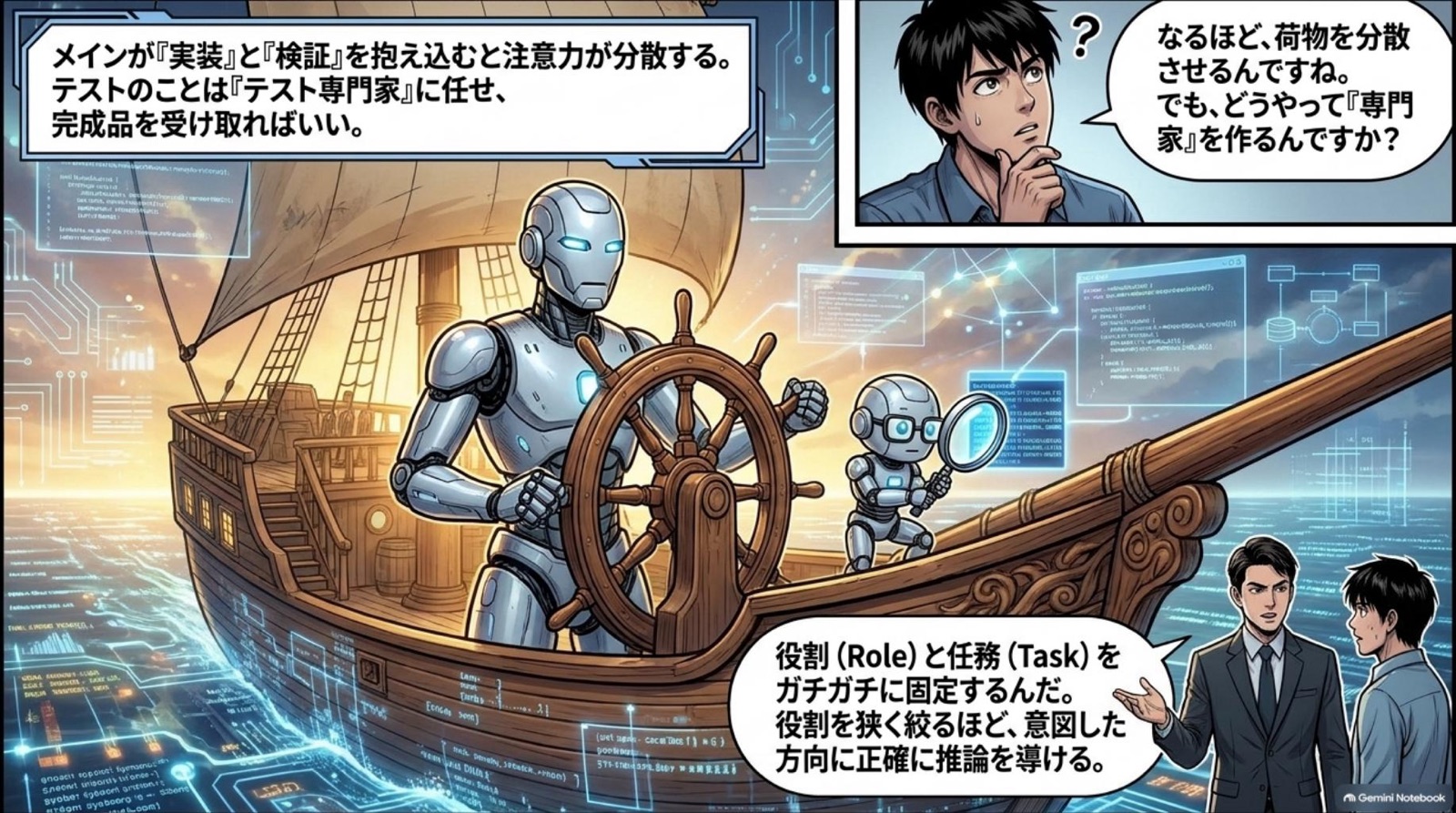 ビジネス漫画 コマ4
