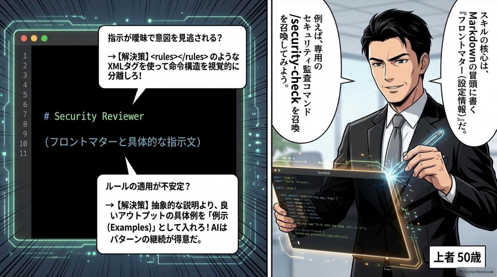 ビジネス漫画 コマ4