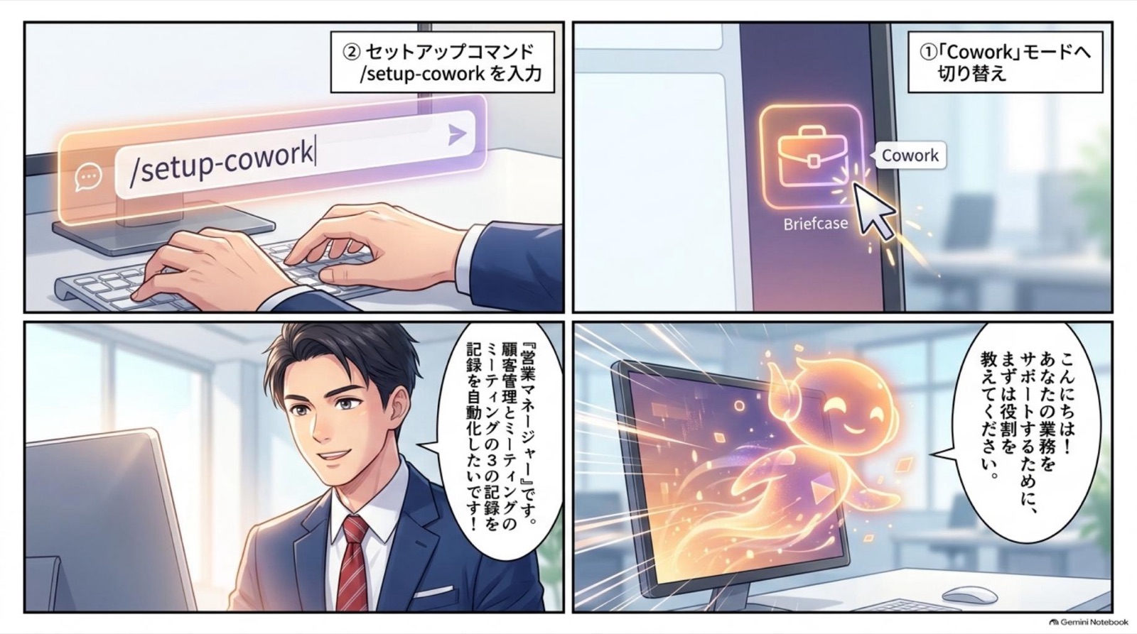 ビジネス漫画 コマ5