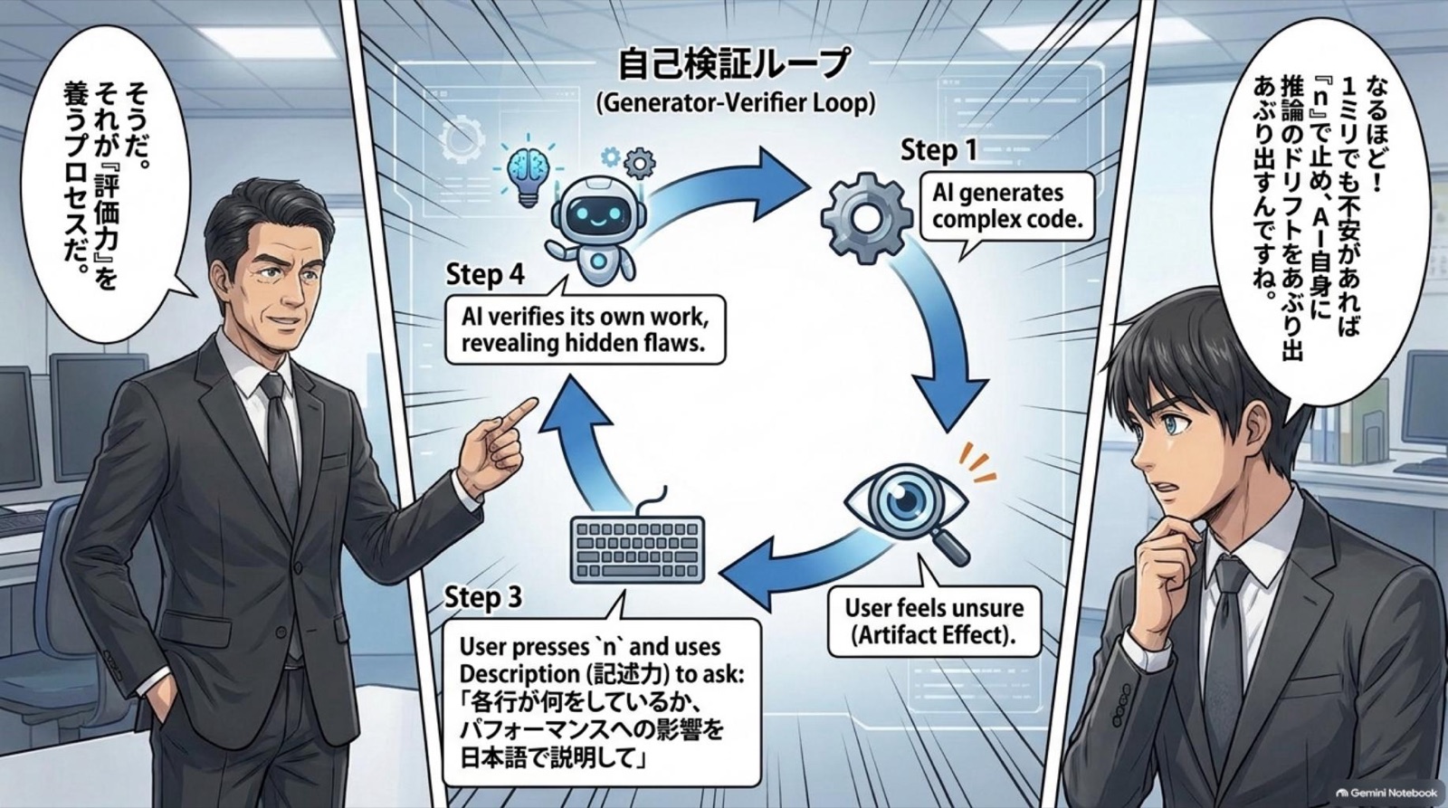 ビジネス漫画 コマ6
