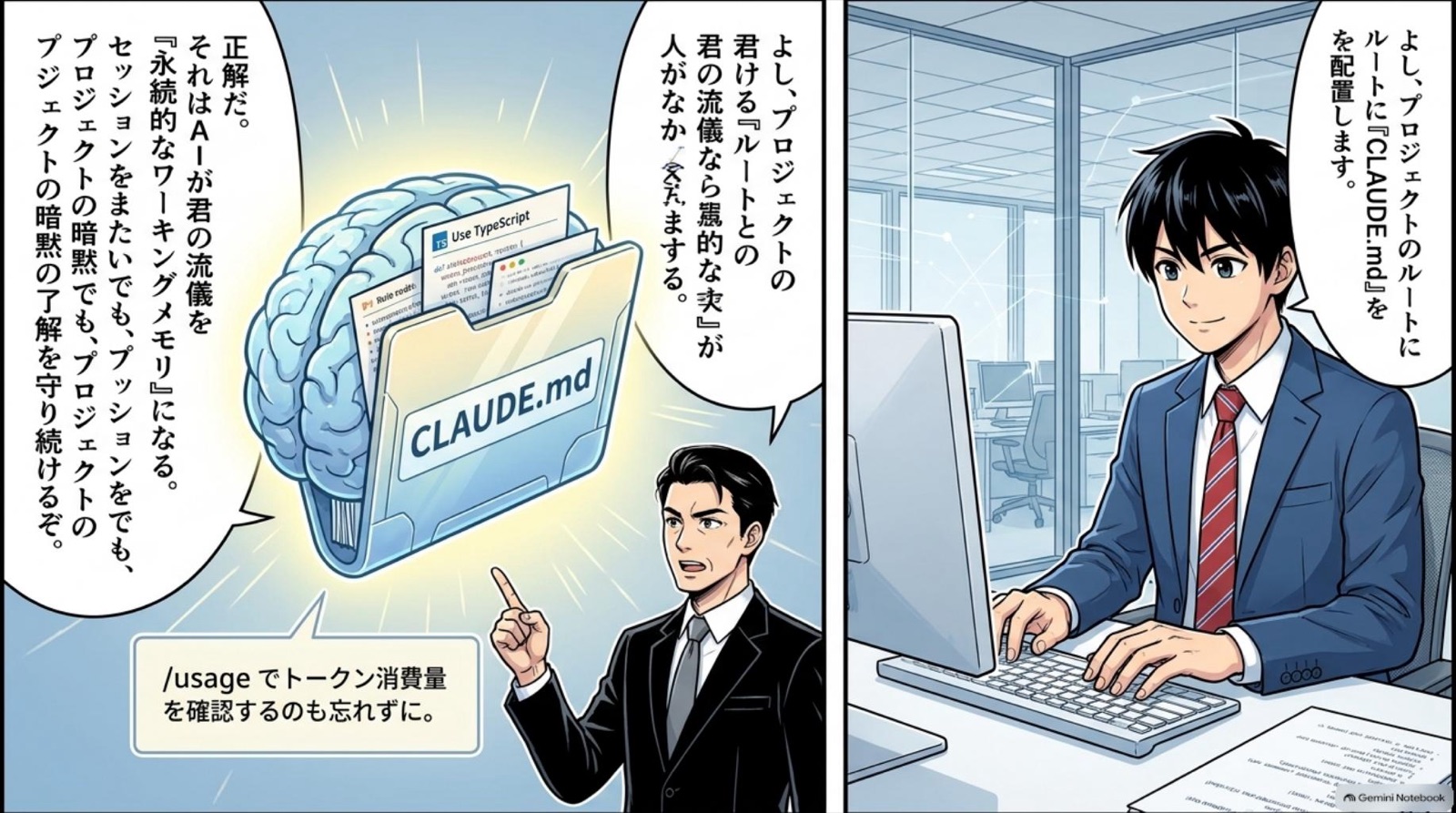 ビジネス漫画 コマ6