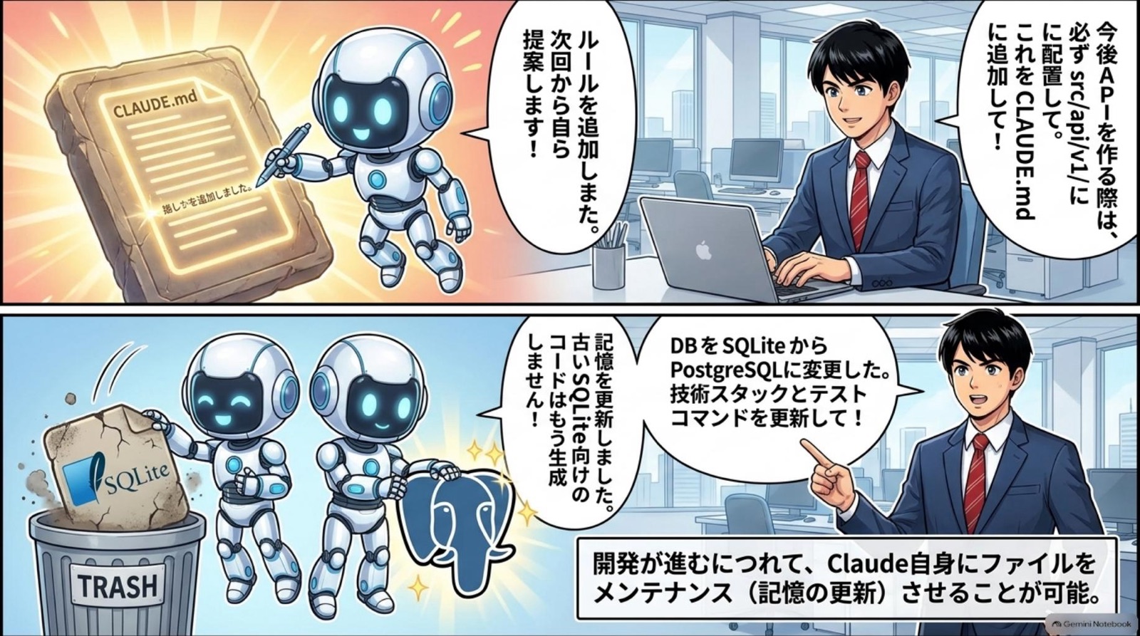 ビジネス漫画 コマ6