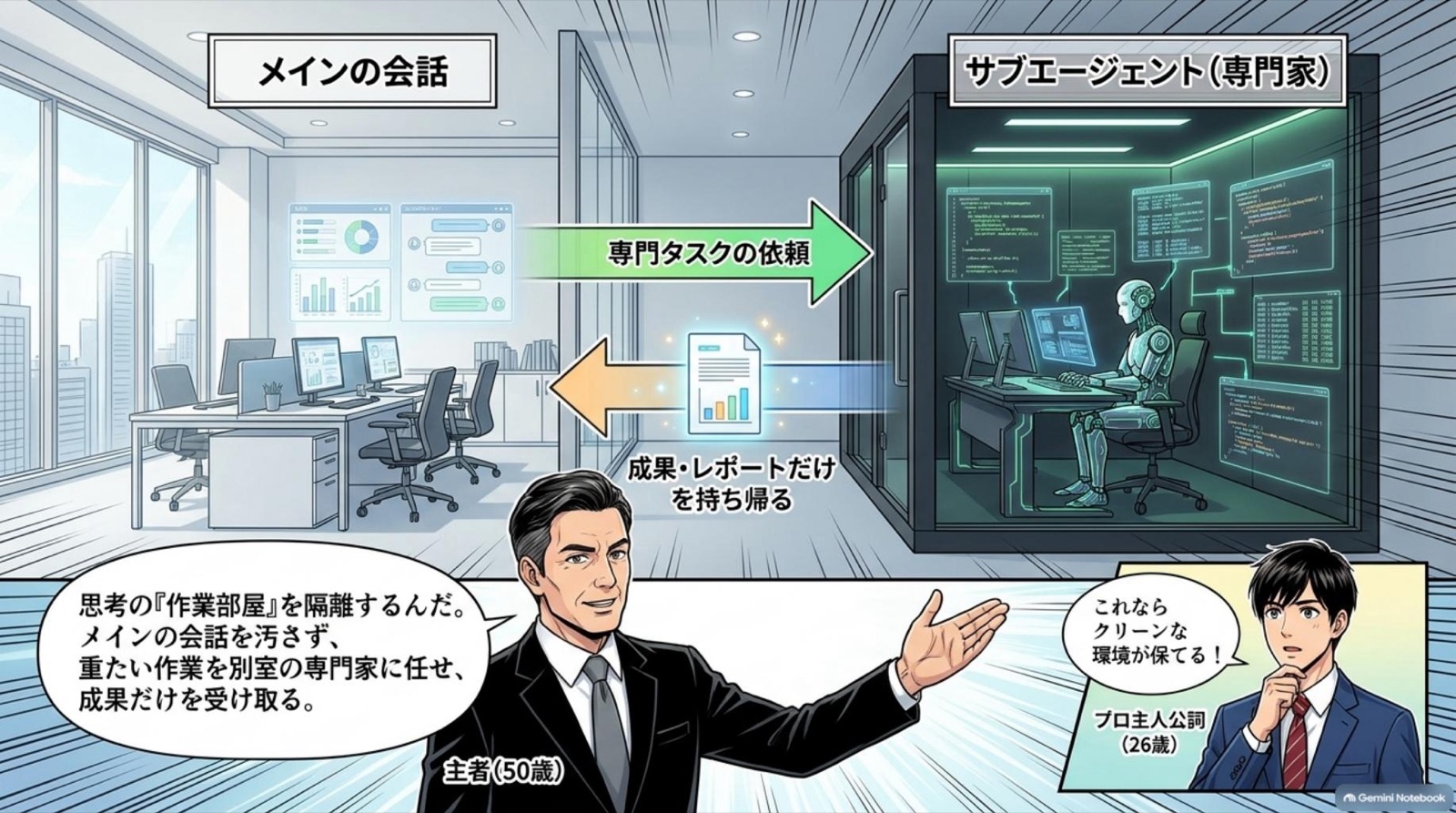 ビジネス漫画 コマ6