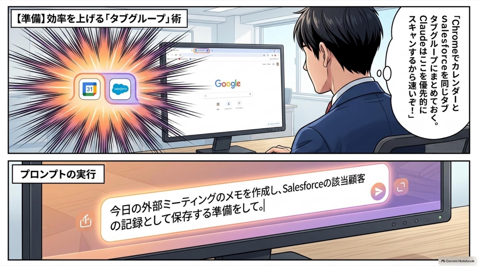 ビジネス漫画 コマ7