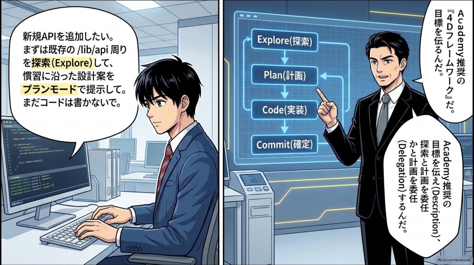 ビジネス漫画 コマ7