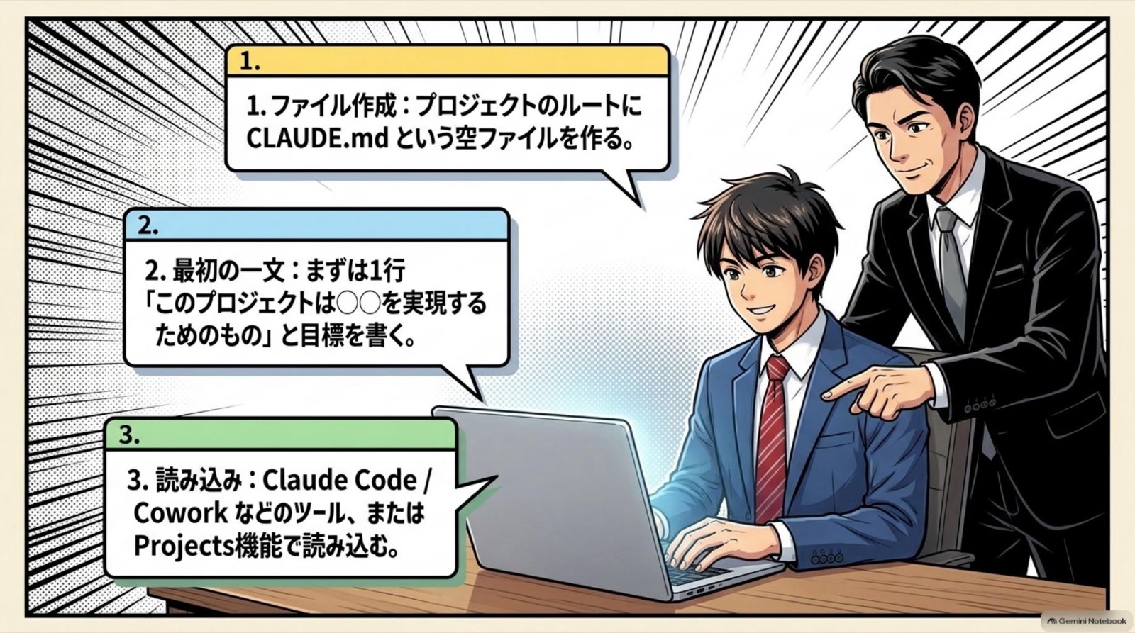 ビジネス漫画 コマ7