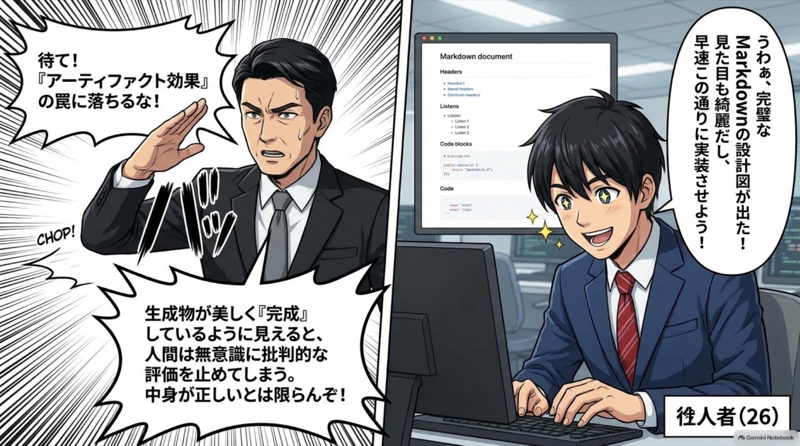 ビジネス漫画 コマ8