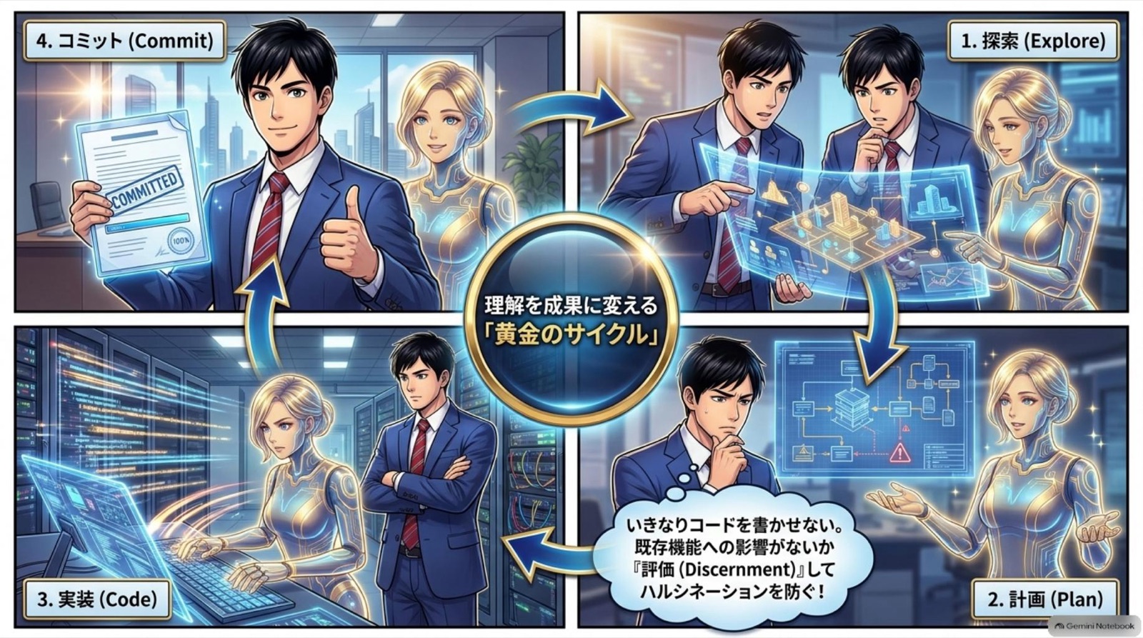 ビジネス漫画 コマ8