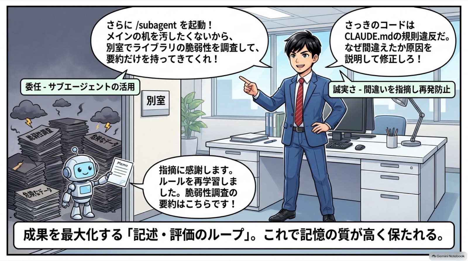 ビジネス漫画 コマ11