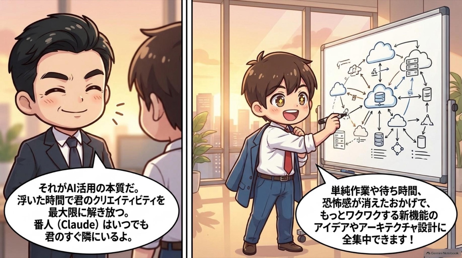 ビジネス漫画 コマ12