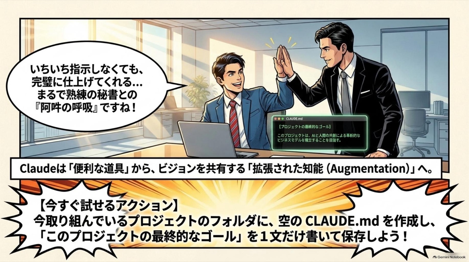 ビジネス漫画 コマ15