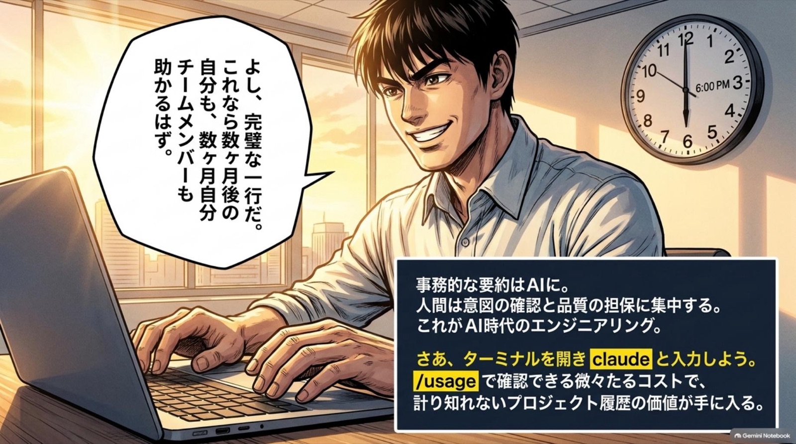 ビジネス漫画 コマ15
