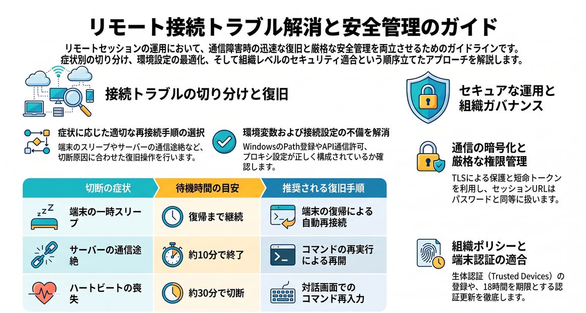 接続トラブルの切り分けと安全管理を両立する方法