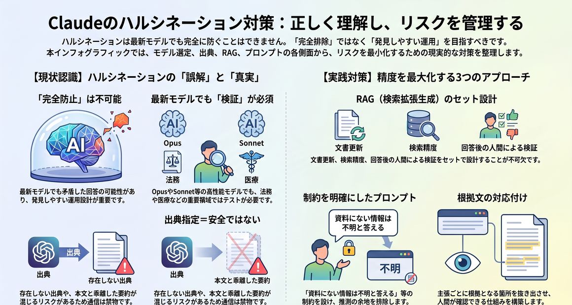 Claudeのハルシネーションに関するよくある質問は？