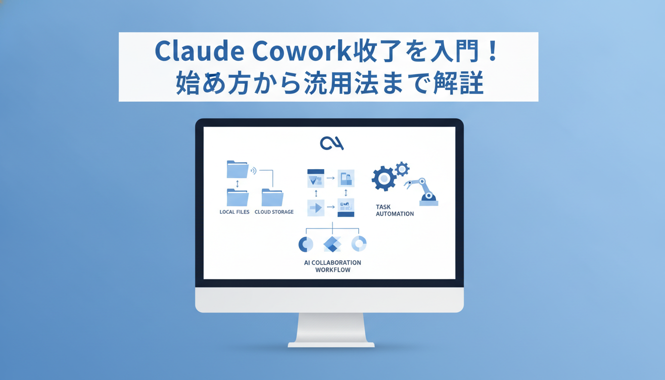 Claude Cowork使い方入門！始め方から活用法まで解説