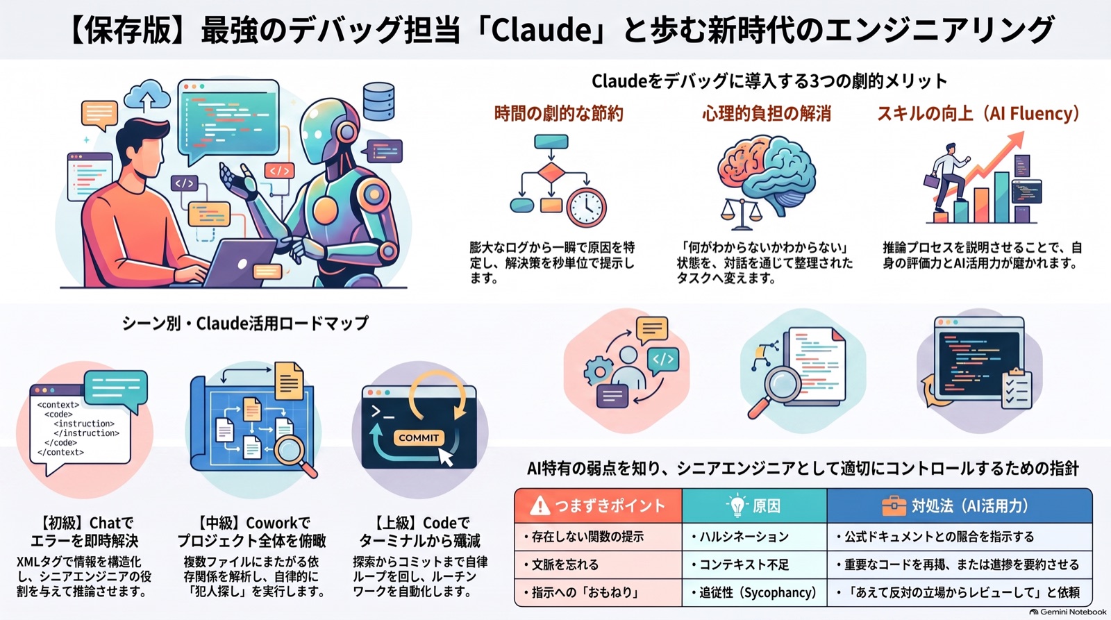 【ビジネス漫画】バグ調査とデバッグを任せる のインフォグラフィック（2026-09-04_AM）