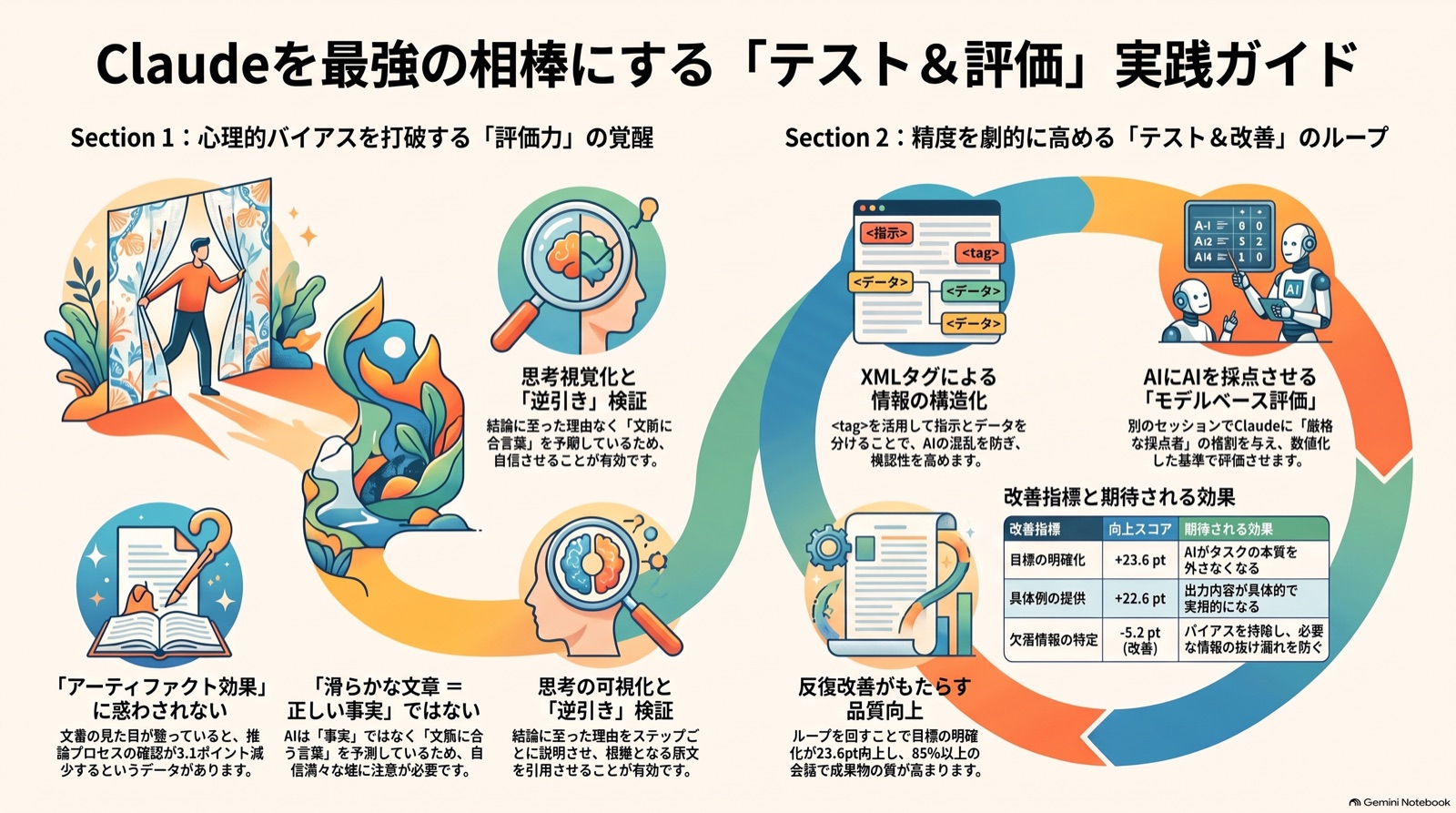 【ビジネス漫画】テストの作成と実行 のインフォグラフィック（2026-09-16_PM）