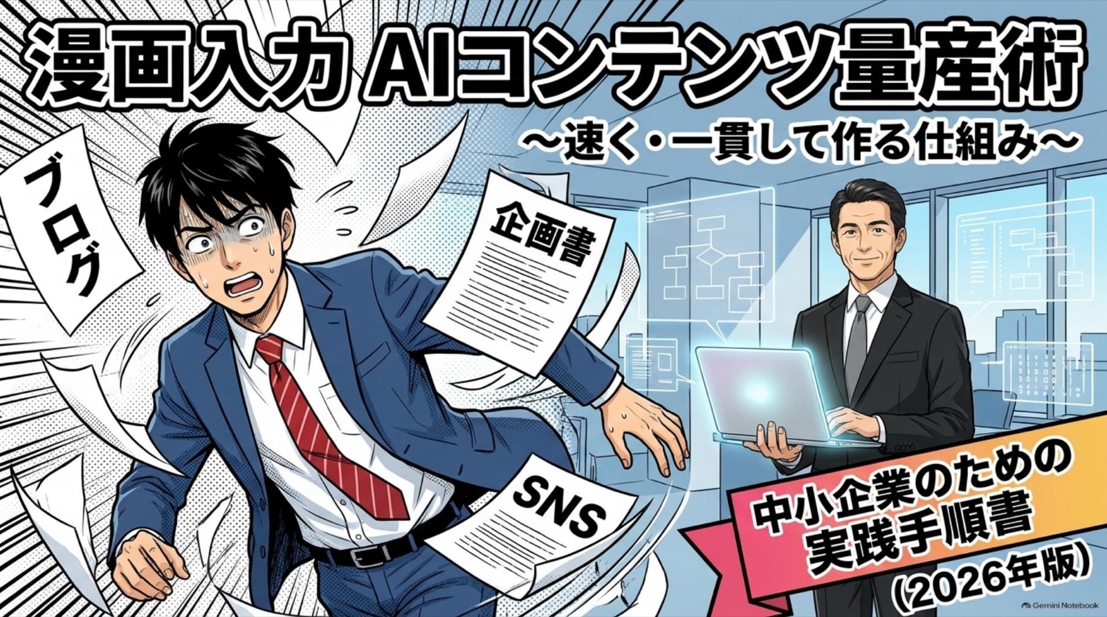 ビジネス漫画 コマ1