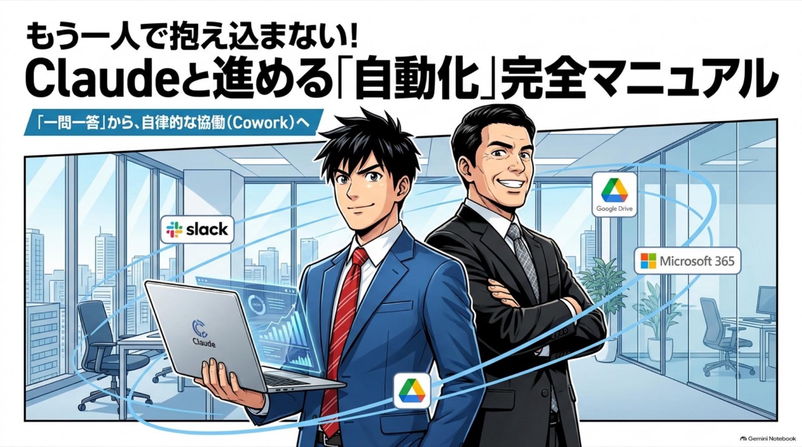 ビジネス漫画 コマ1