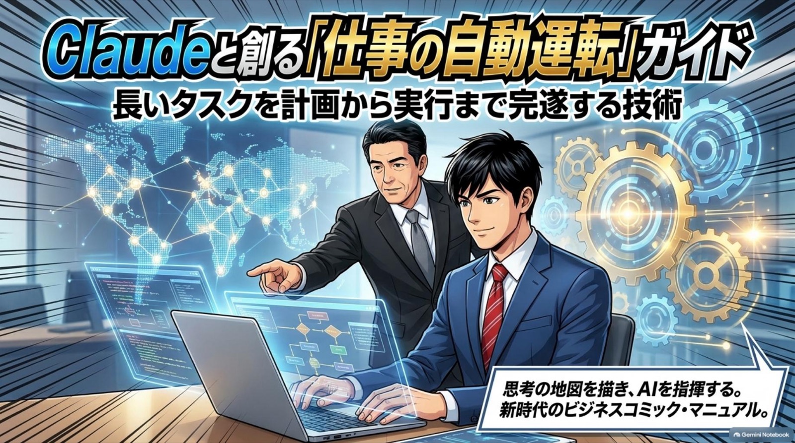 ビジネス漫画 コマ1