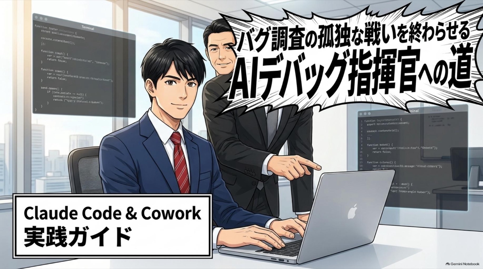 ビジネス漫画 コマ1