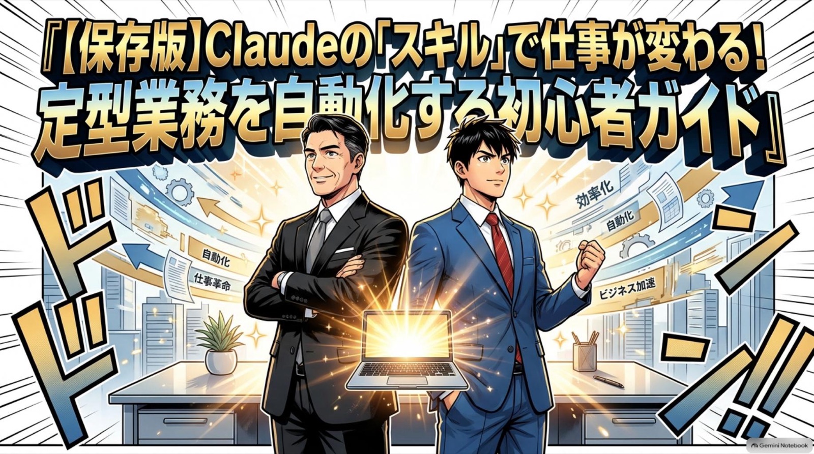 ビジネス漫画 コマ1